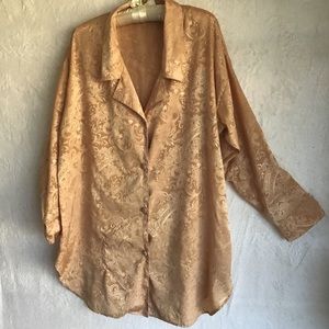 Victoria’s Secret VTG Gold Label Champagne Pajama